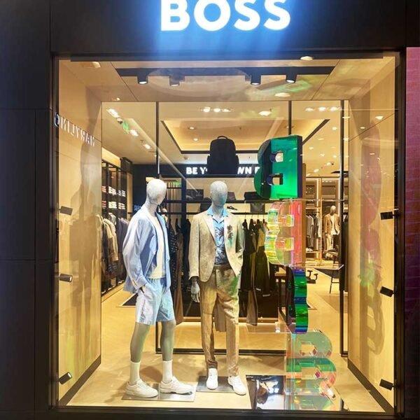 hugo boss store window displays