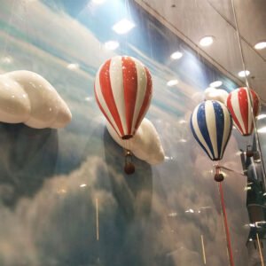 hot-air balloon decoration