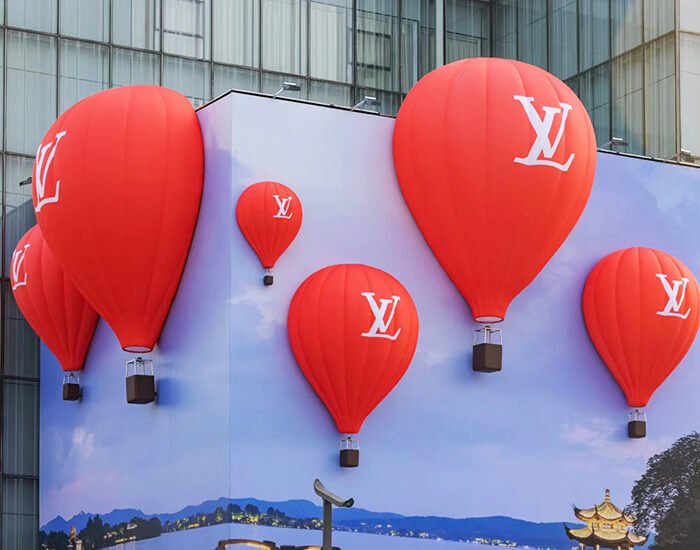 Ballooming Events - Louis Vuitton Balloons Anyone? Custom Designer