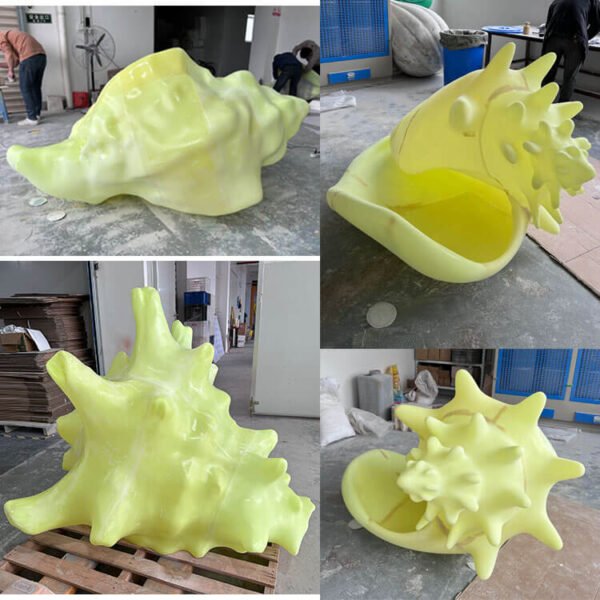 3D printings for fiberglass shells for plating props processing