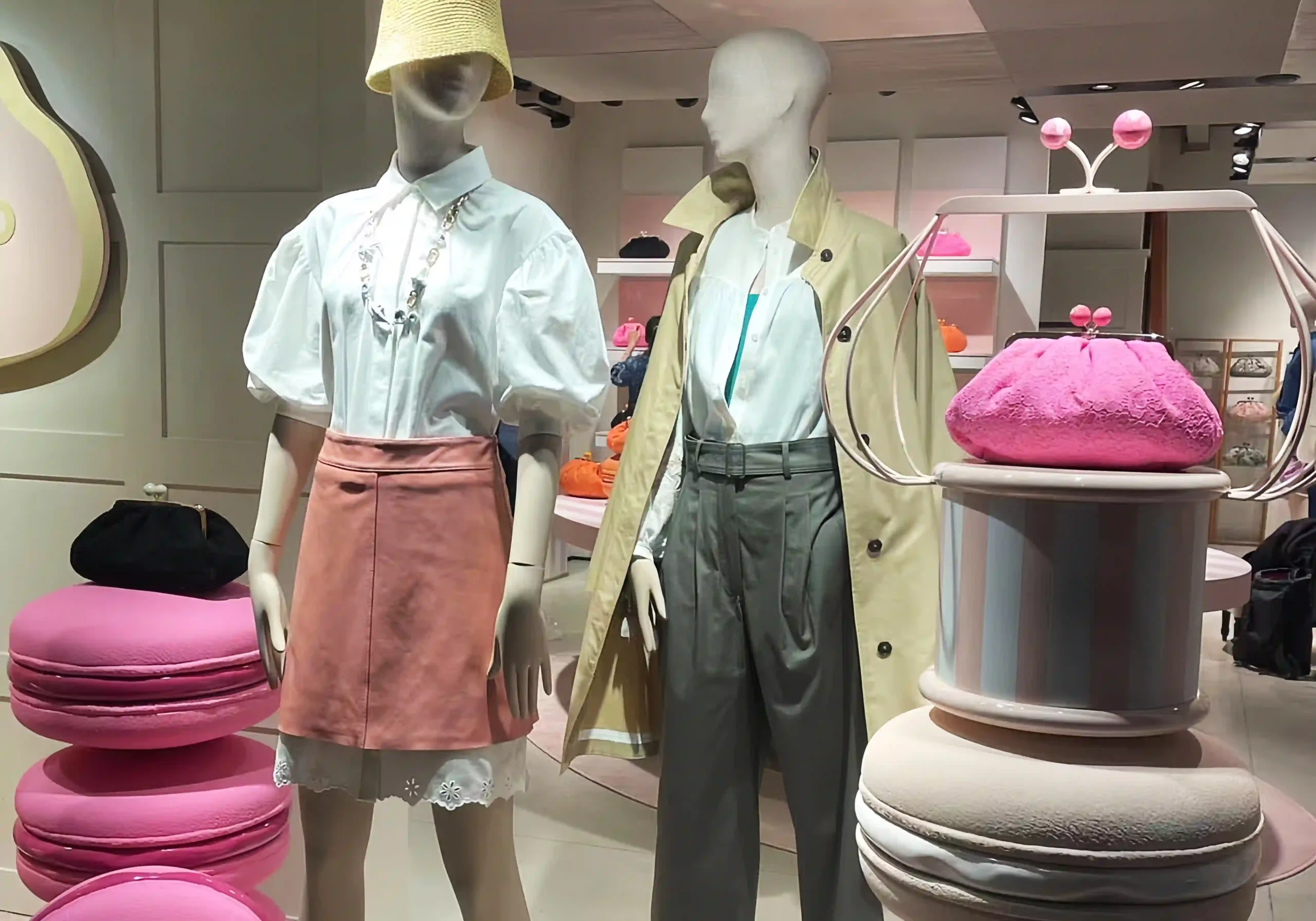Integrated supplies of visual props for weekend brand scaled