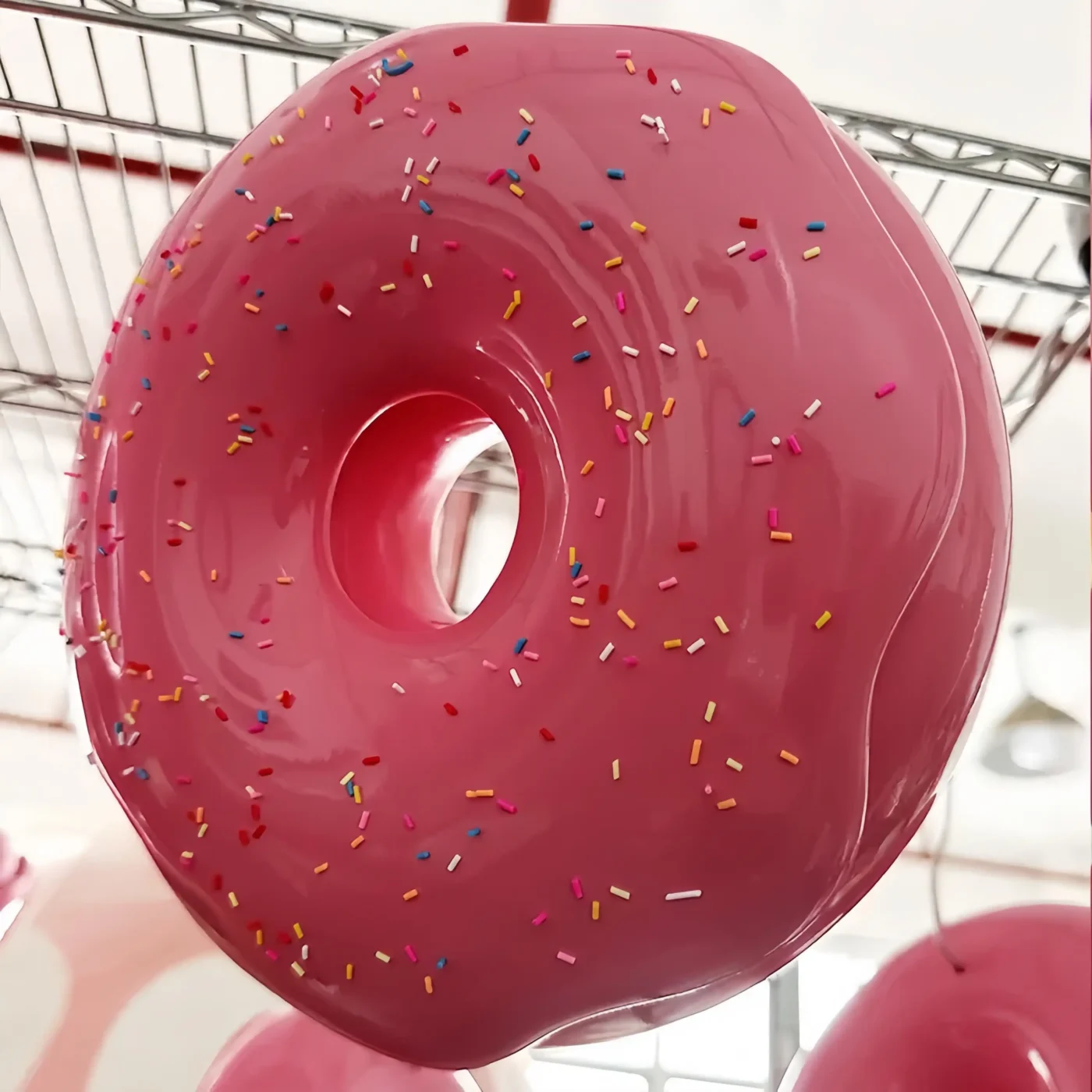 Personalized retail display sculpture scaled