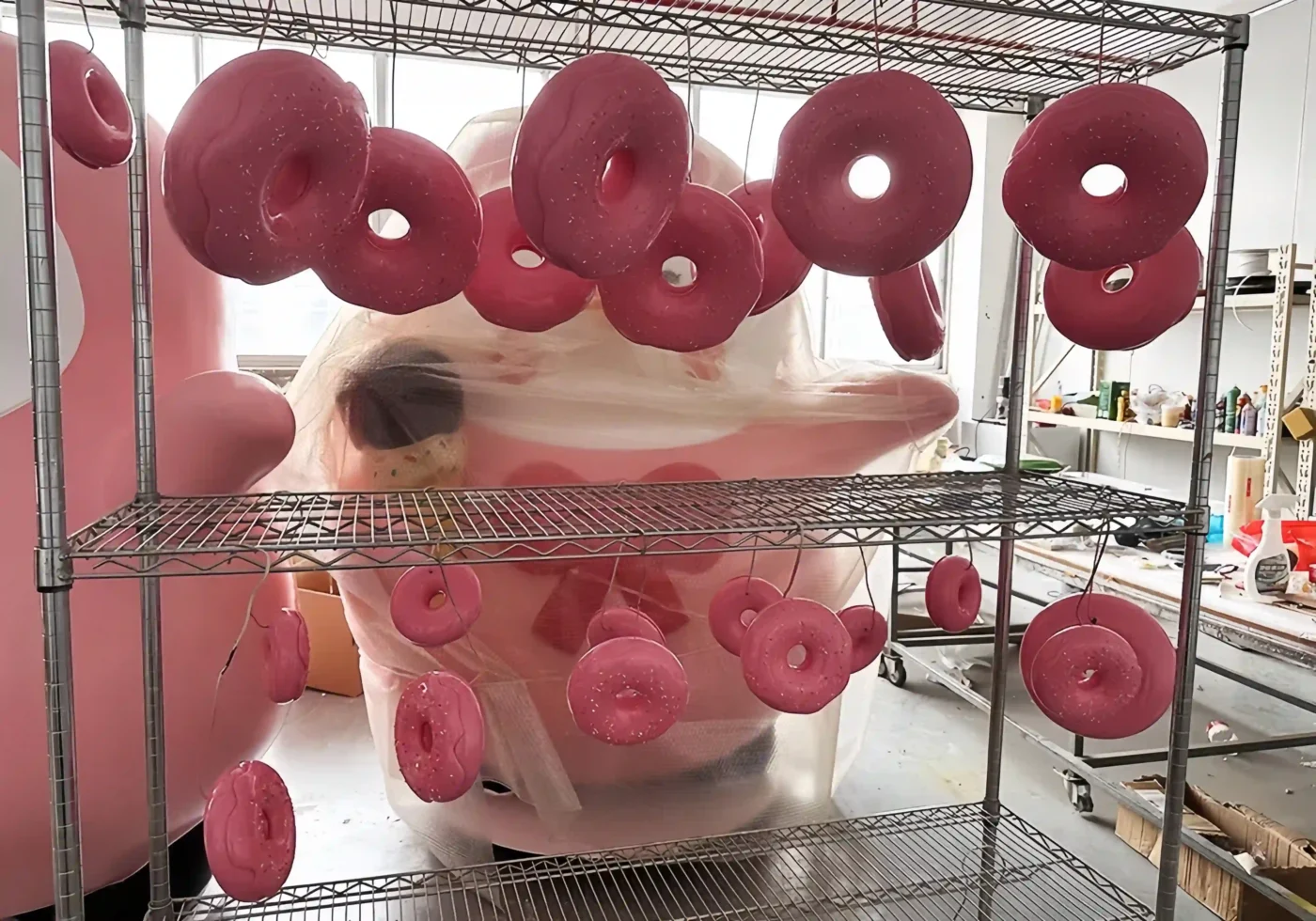 custom commercial fiberglass donut sculptures for sale scaled
