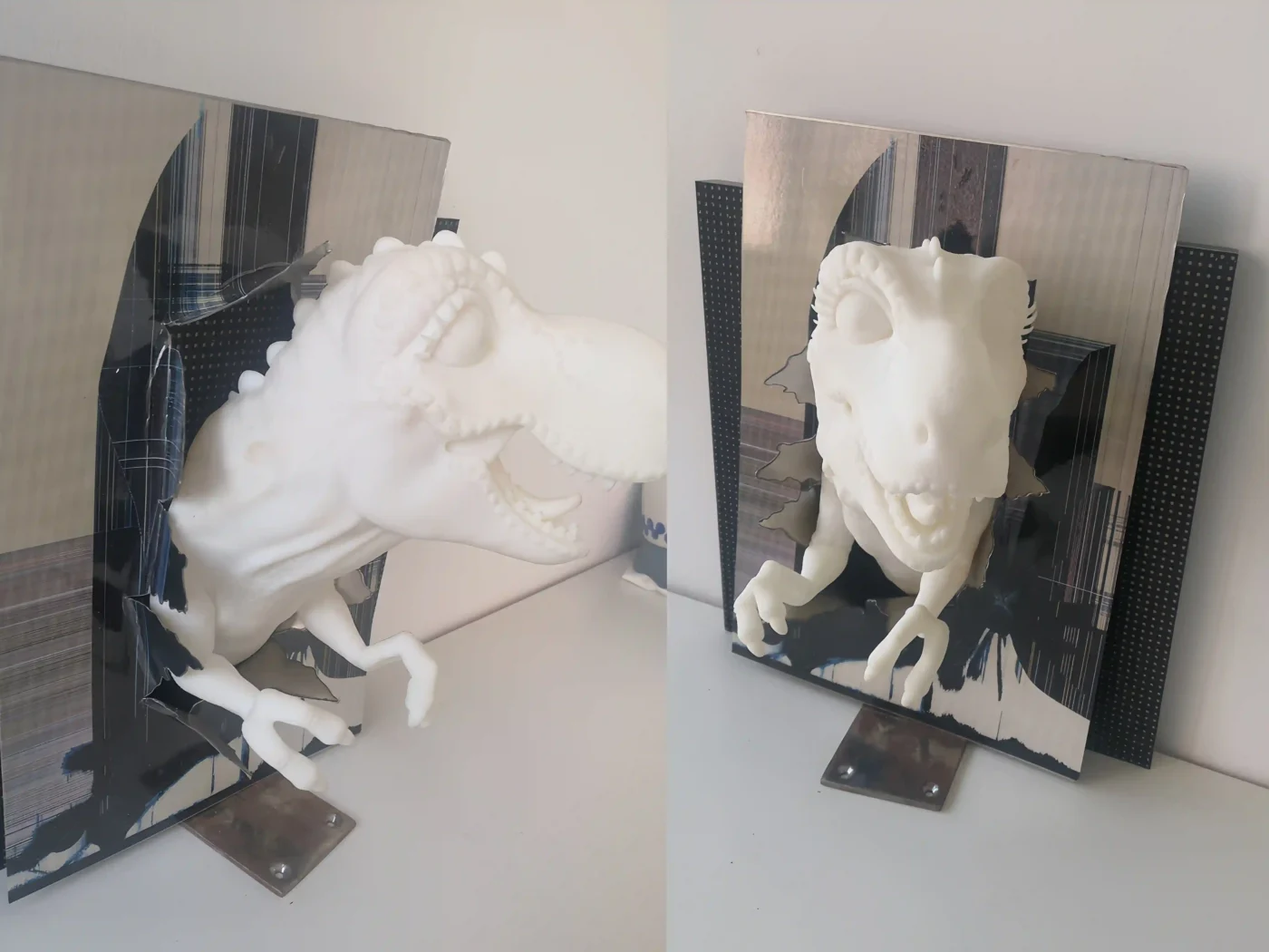 3D printing small prototypes of store window display scaled