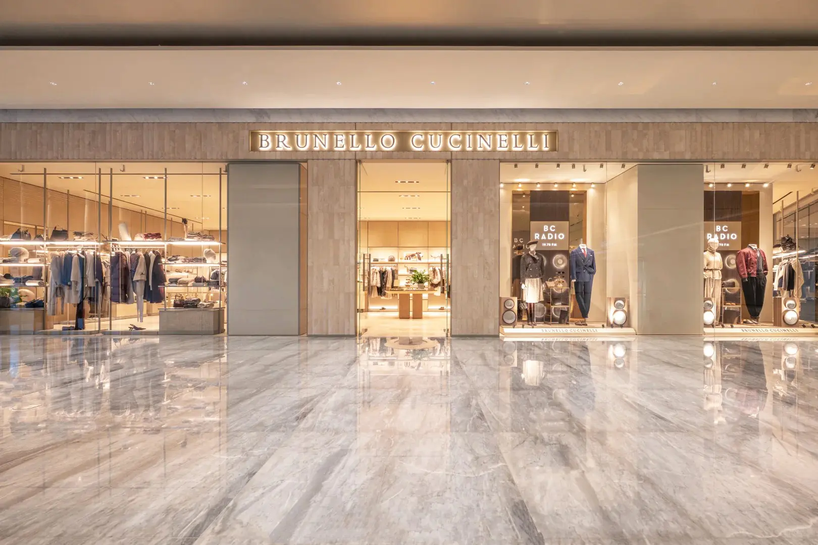 Brunello Cucinelli Summer Season Window Display 2025