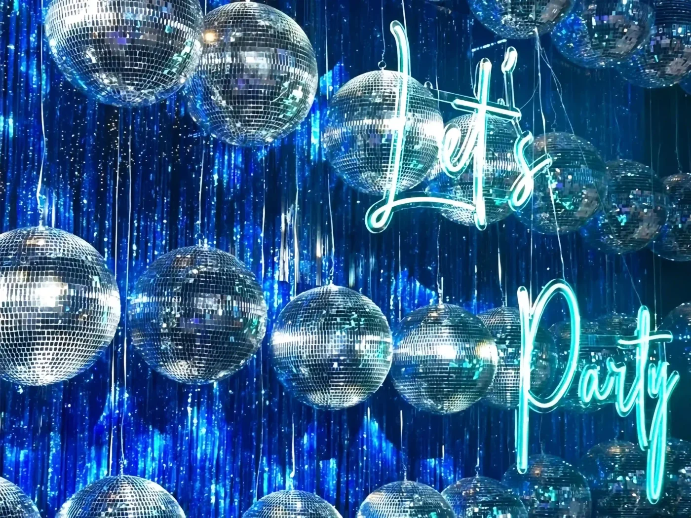 disco ball for retail visual display scaled