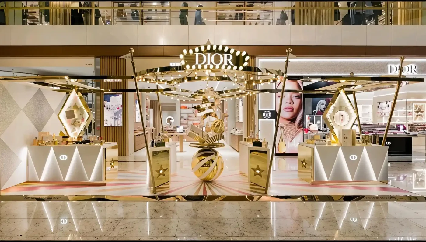 DIAM Retail Merchandising Projects and Beauty Display Production Notes