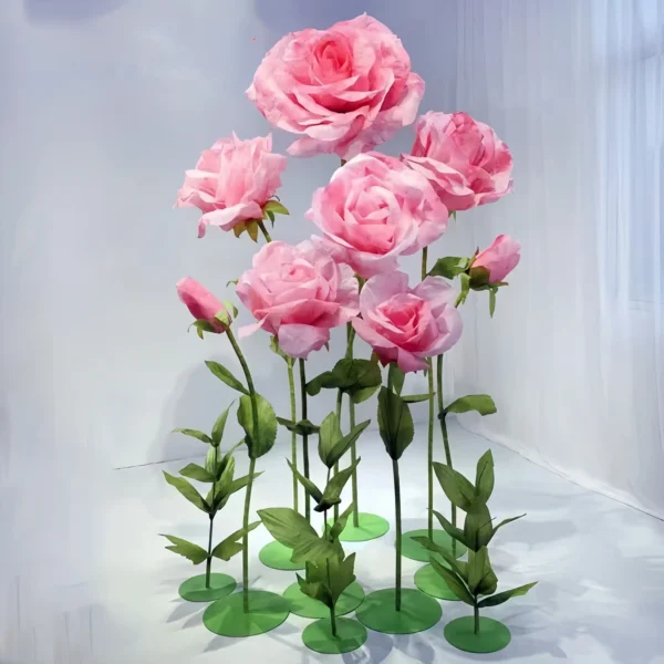 Flower Shop Window Display Ideas | Artificial Rose Props