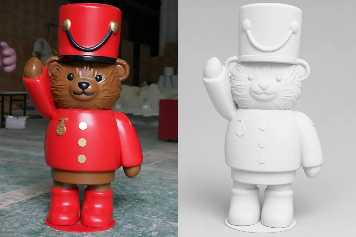 3d modeling for custom display props before production