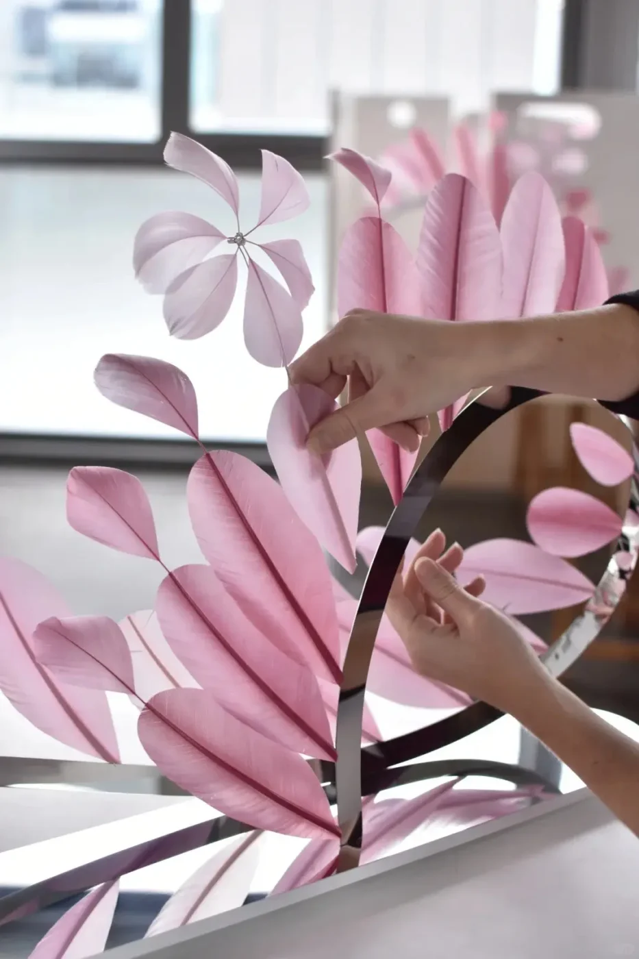 guerlain's retail display production process