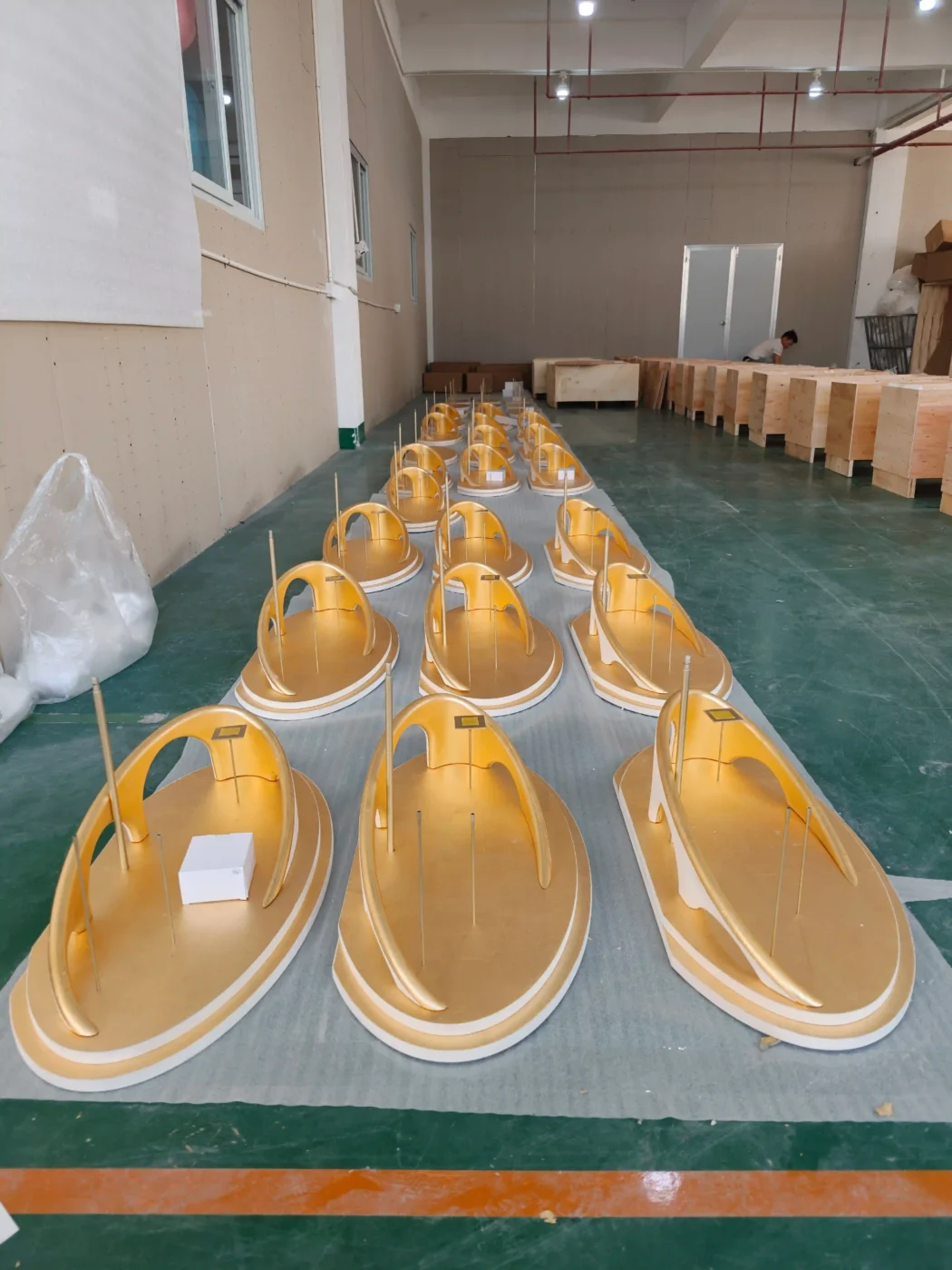 gold display parts pre shipment quality inspection