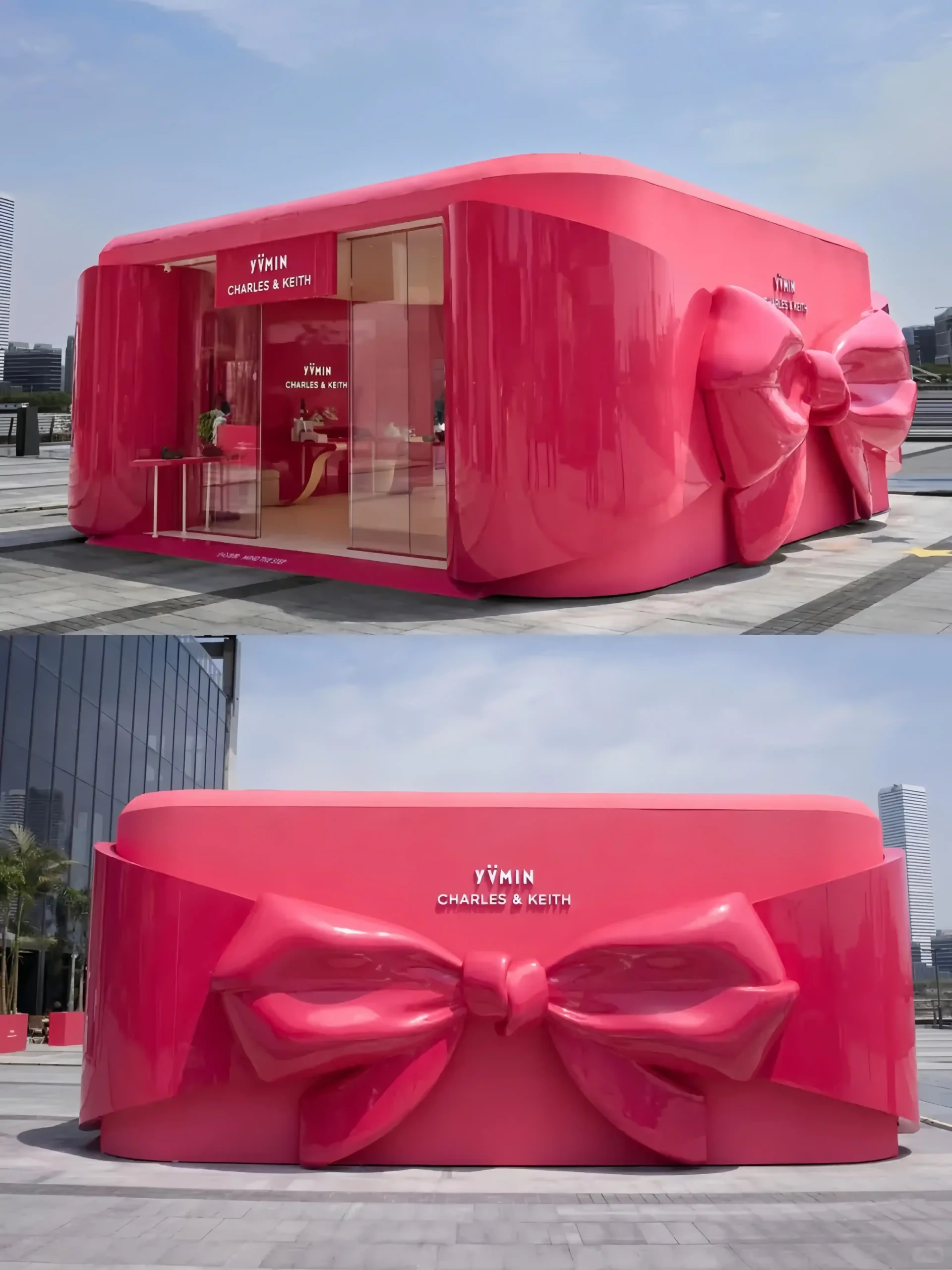 Premium interactive installation for fragrance brand activation