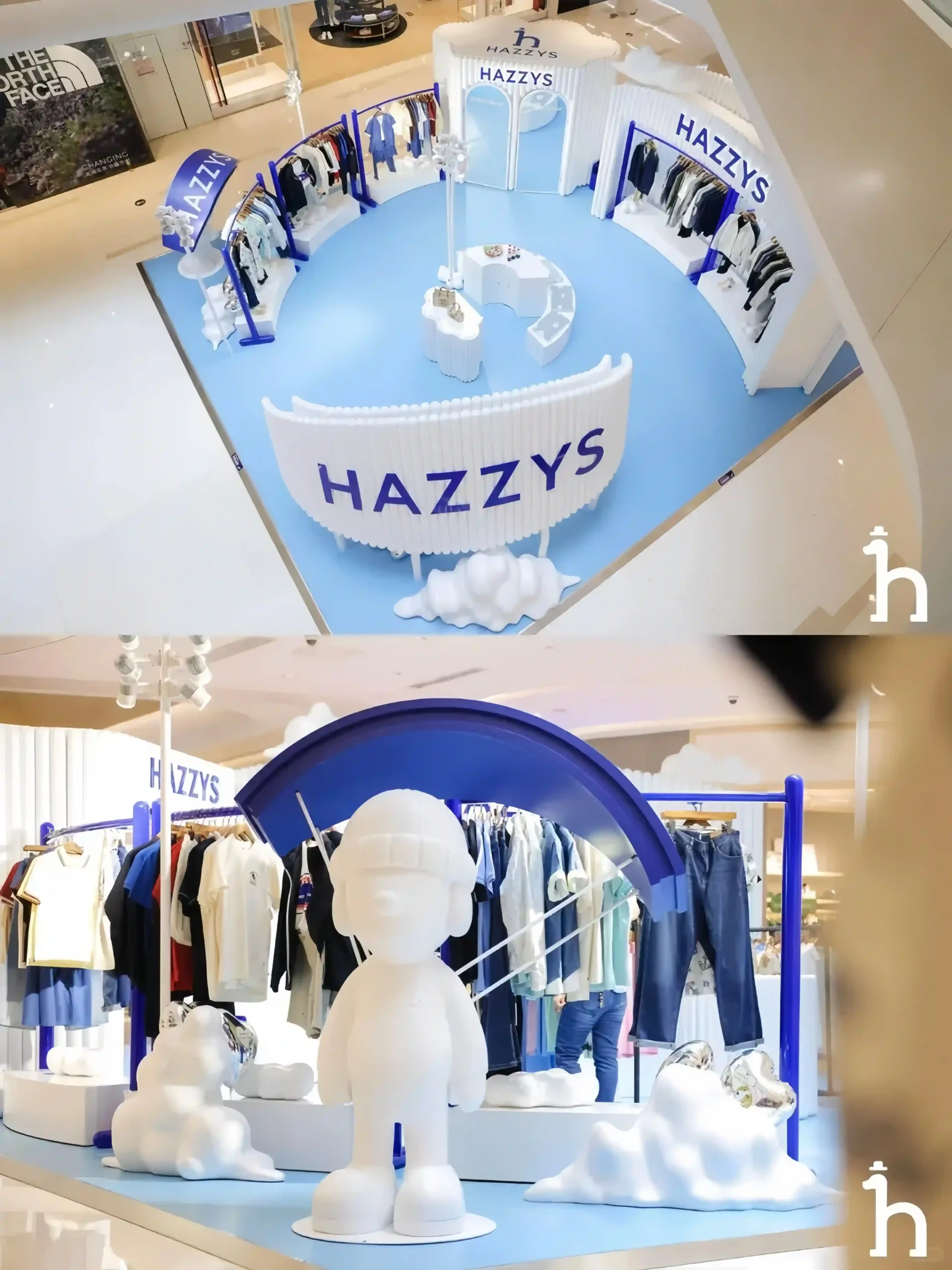 Sleek pop-up container for streetwear brand activation