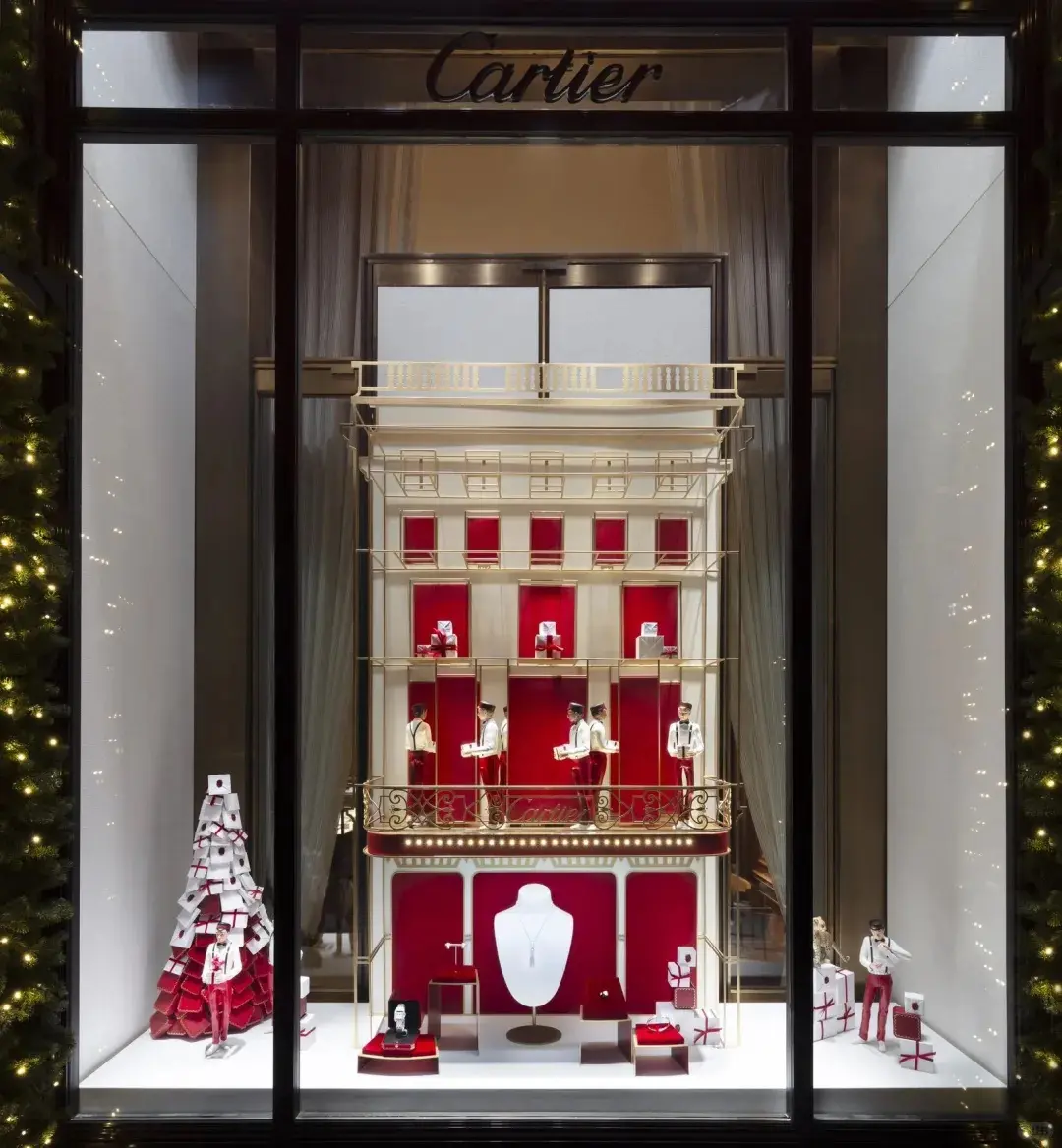 cartier miniature facade cabinet architectural prop