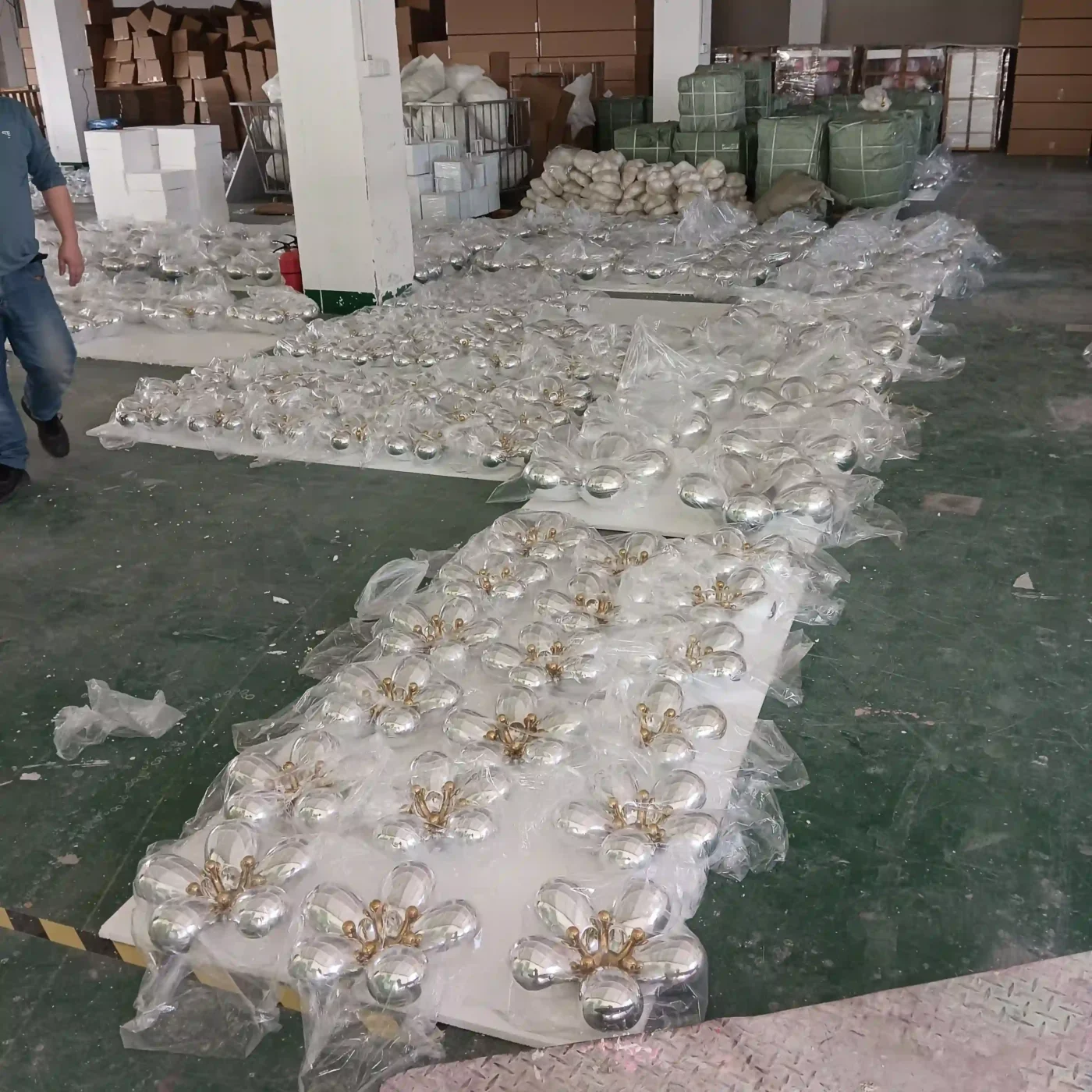 store by store window display kits staged for inspection before a multi store rollout (4)